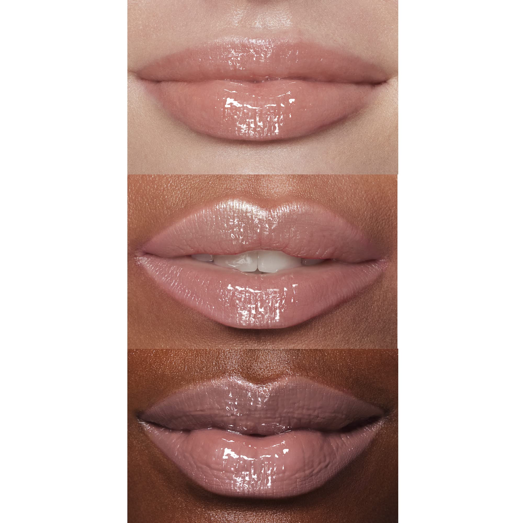 Lip Lacquer worn alone or layered over lipstick for added depth and shine.
