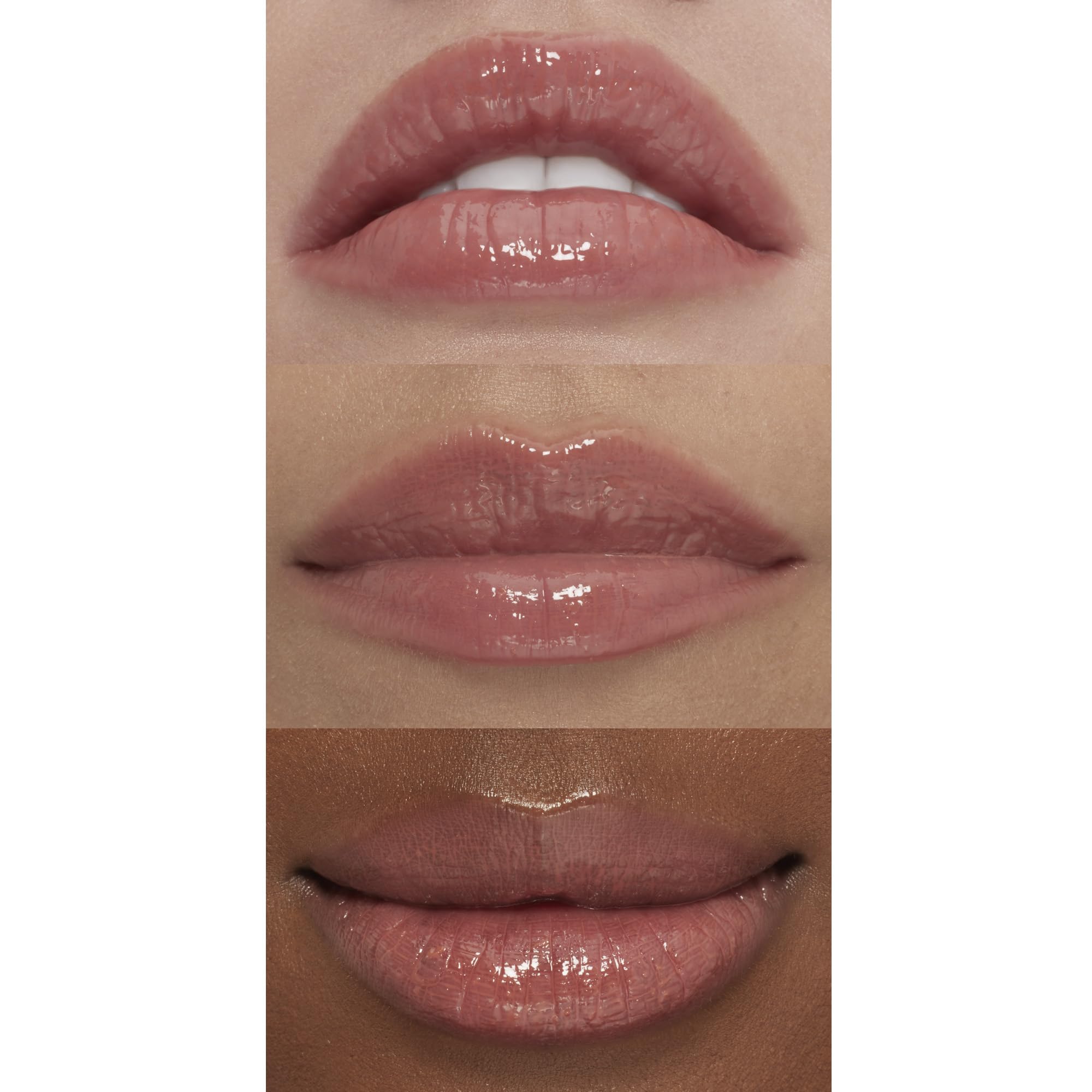 aplicación de brillo labial e.l.f. para hidratar y realzar labios