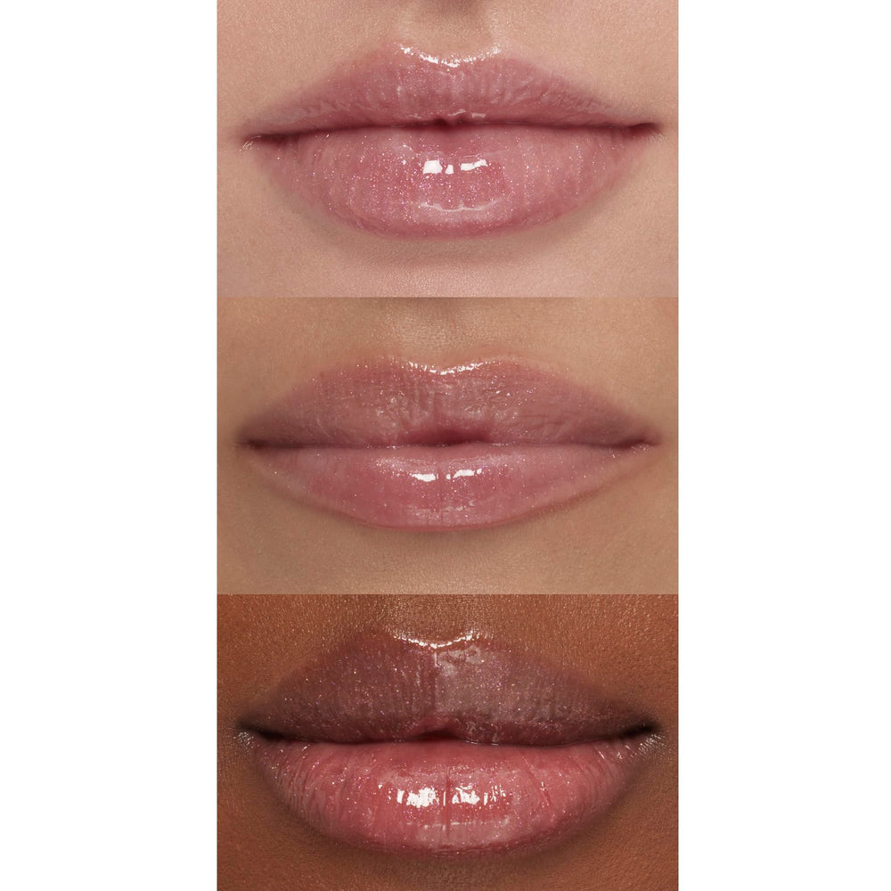 e.l.f. Lip Plumping Gloss aceite de coco para hidratar y calmar labios.