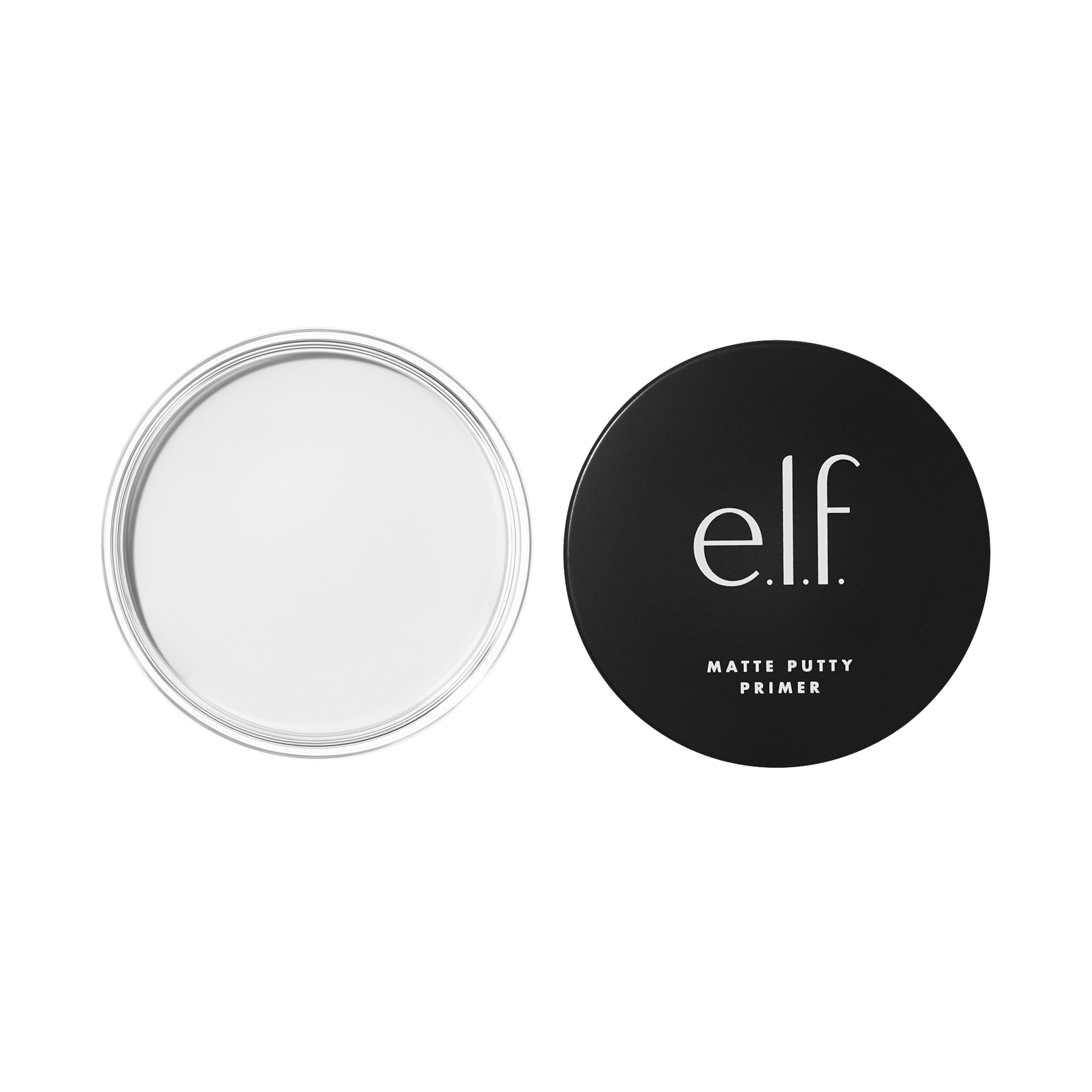 e.l.f. Matte Putty Primer, acabado-mate, reduce brillos para un look mate duradero.