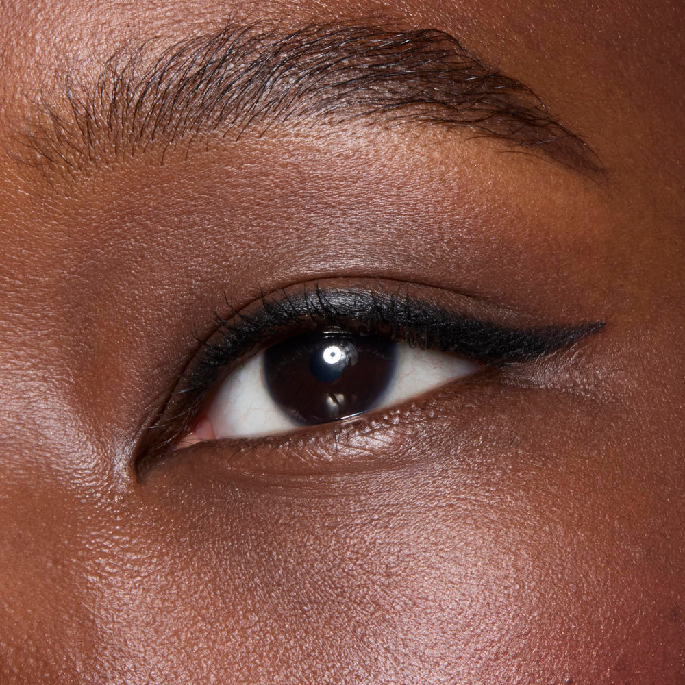 Applied on lid or lash line for a dramatic effect with e.l.f. No Budge.
