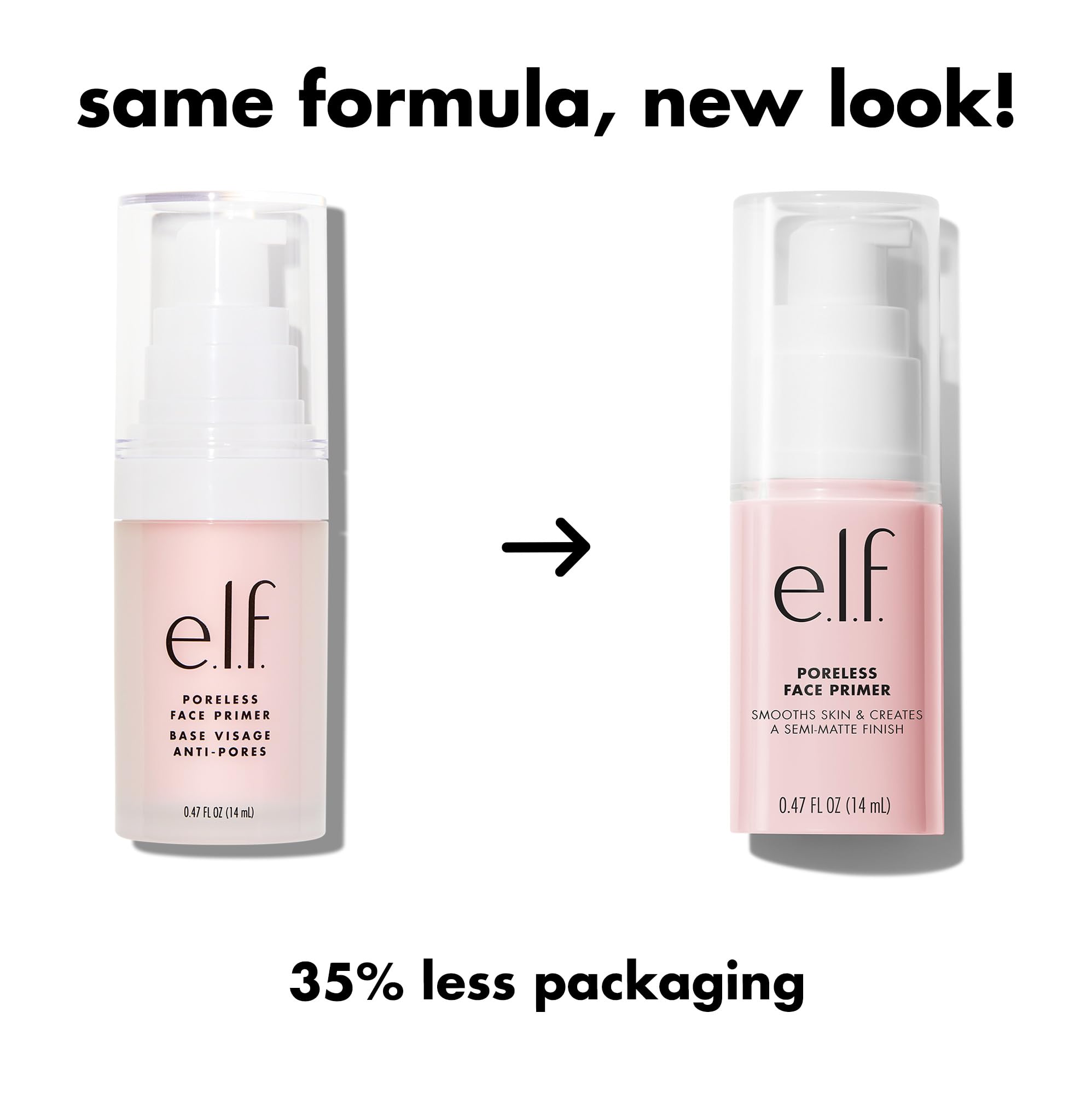 e.l.f. prebase Poreless con vitaminas A y E para piel nutrida