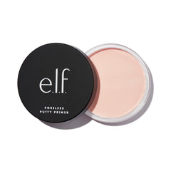 e.l.f. primer sin poros, botella visible para un acabado suave y duradero.