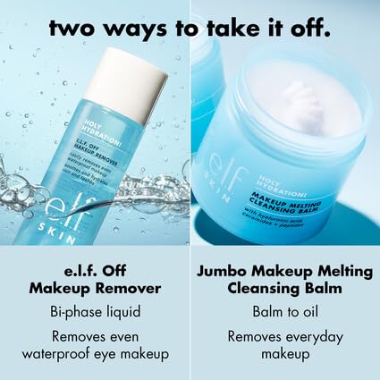 Fórmula de e.l.f. SKIN que hidrata durante la limpieza y cuida la piel.