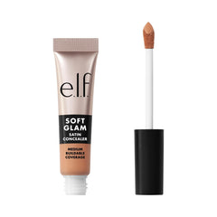 e.l.f. Soft Glam Satin Concealer packaging for compact on-the-go touch-ups