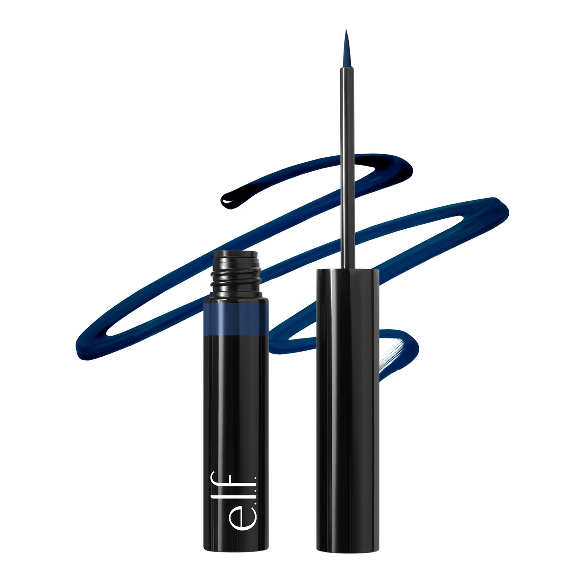 e.l.f. H2O Proof Inkwell delineador líquido resistente al agua para looks duraderos.