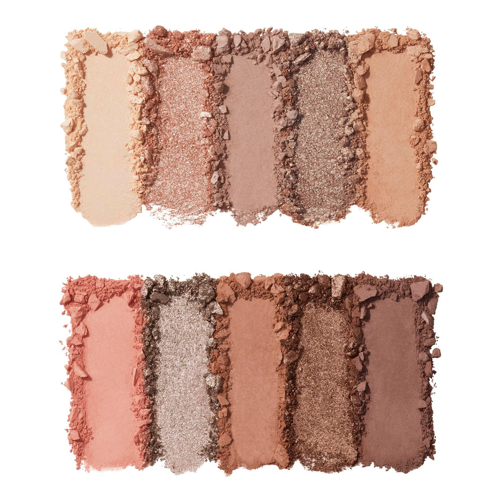 e.l.f. Perfect 10: tonos rosados y oro para destellos luminosos y glamorosos.
