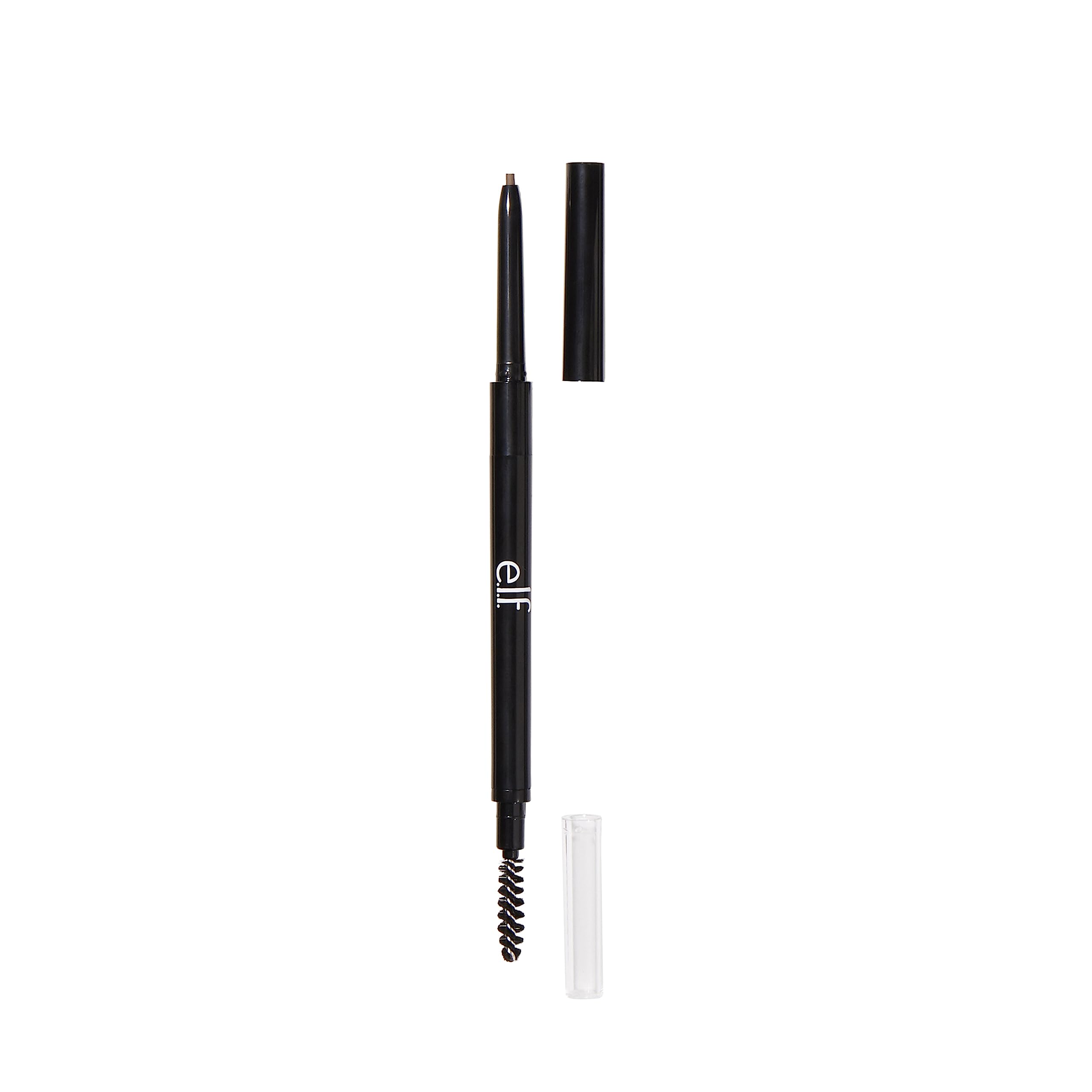e.l.f. Ultra Precise Brow Pencil brush tames brows for defined arches