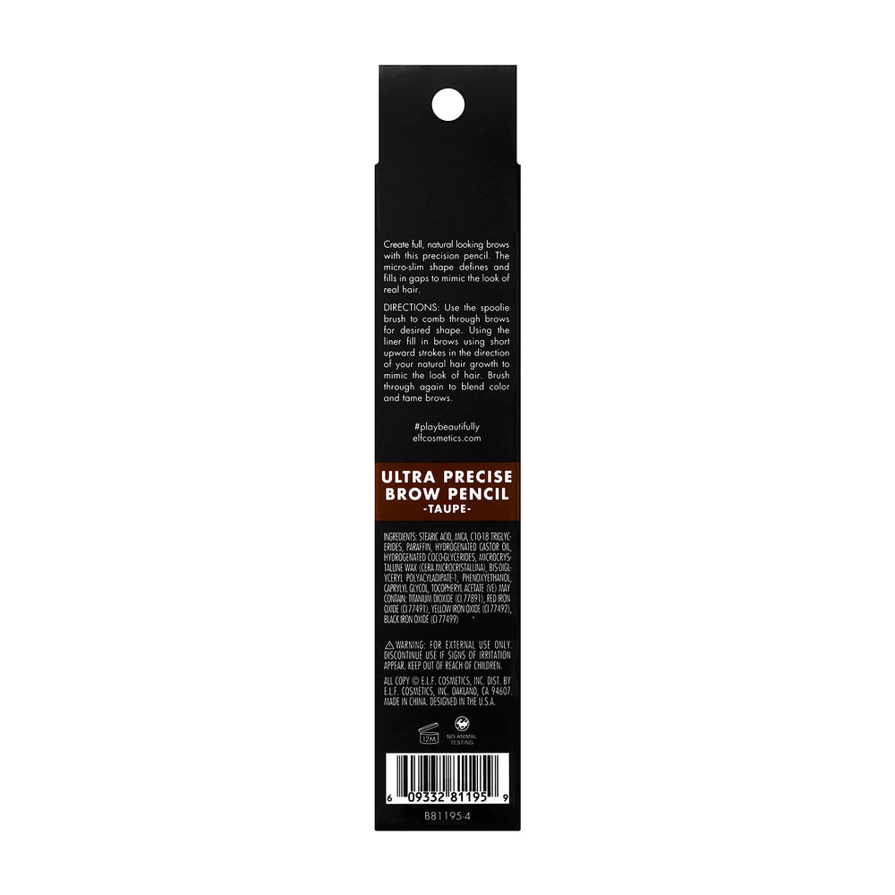 e.l.f. Ultra Precise Brow Pencil on-the-go packaging for quick touch-ups