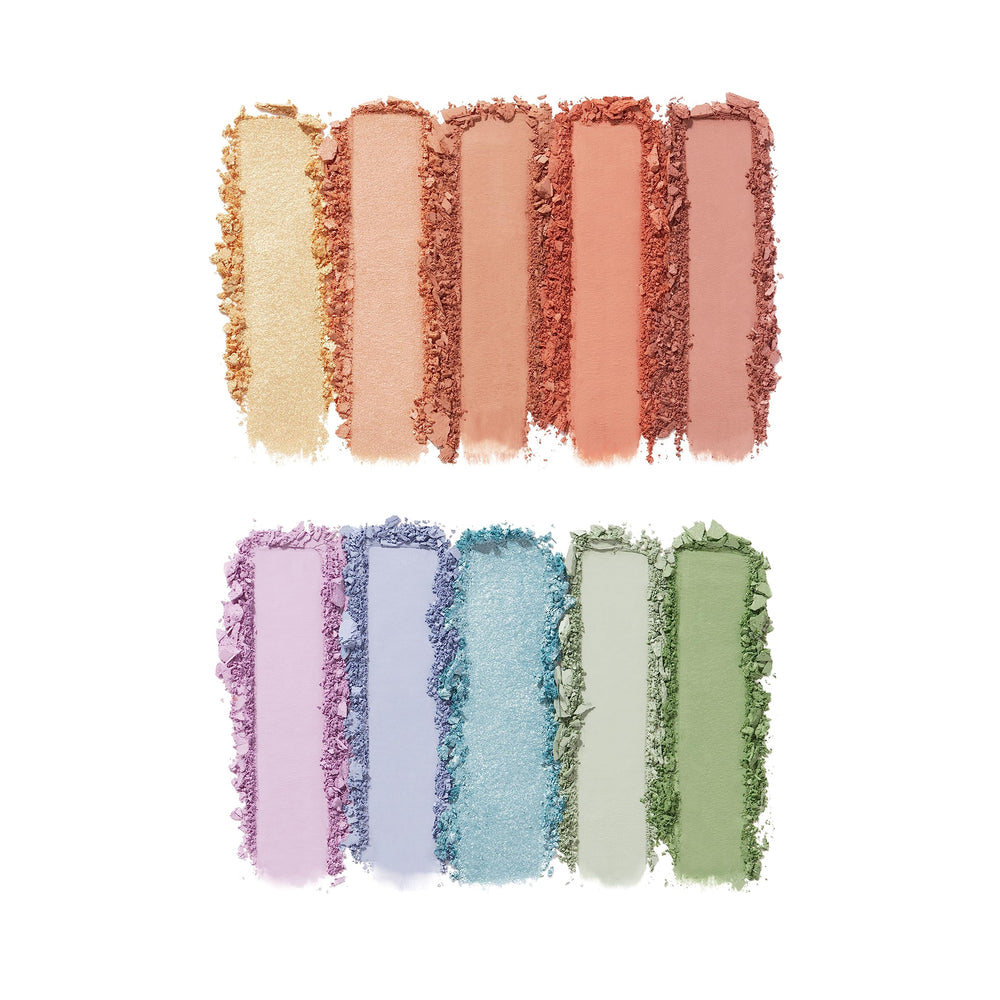 e.l.f. Perfect 10 neutros mates y shimmers para transiciones suaves