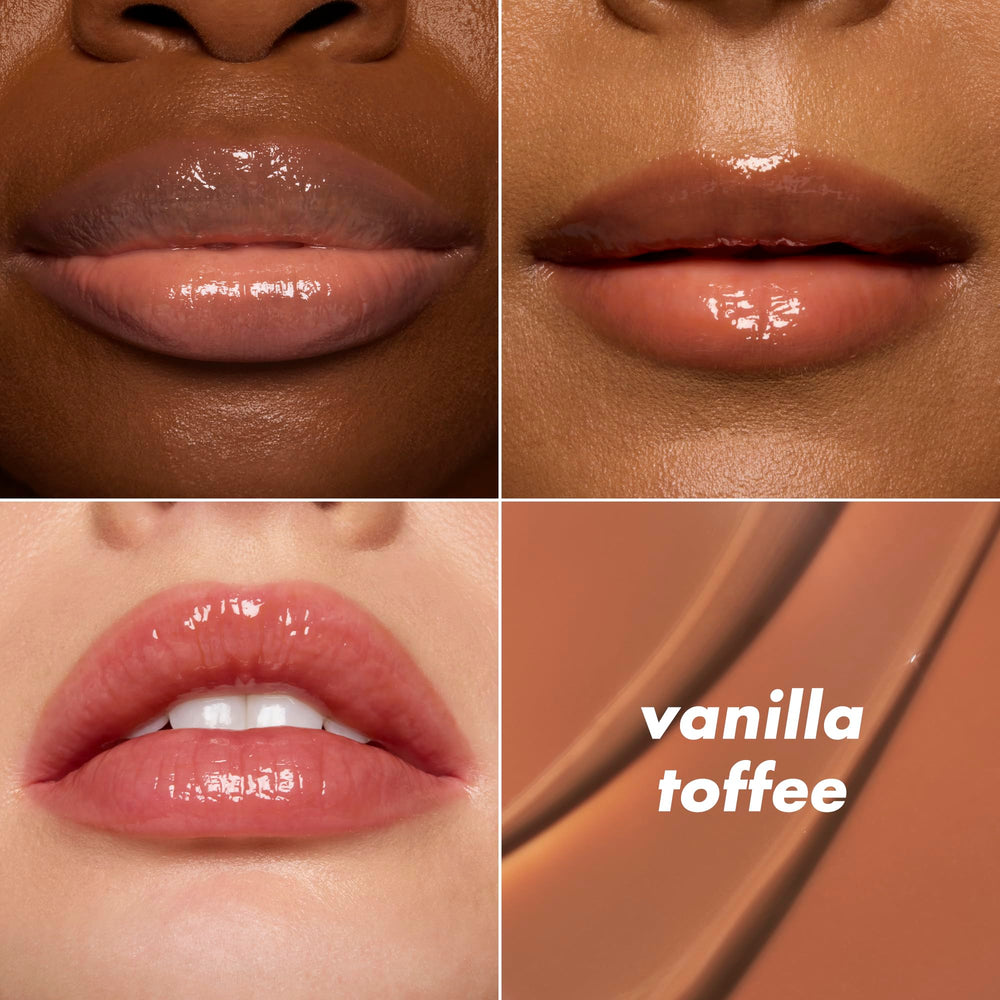 Textura de mantecas de e.l.f. Glow Reviver nutre labios ásperos