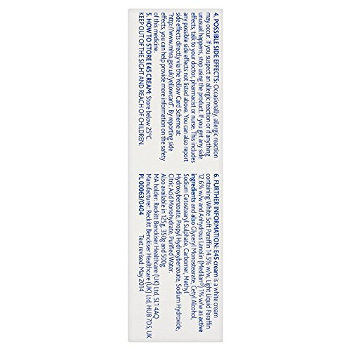 E45 Cream daily moisturisation applied 2-3 times a day.