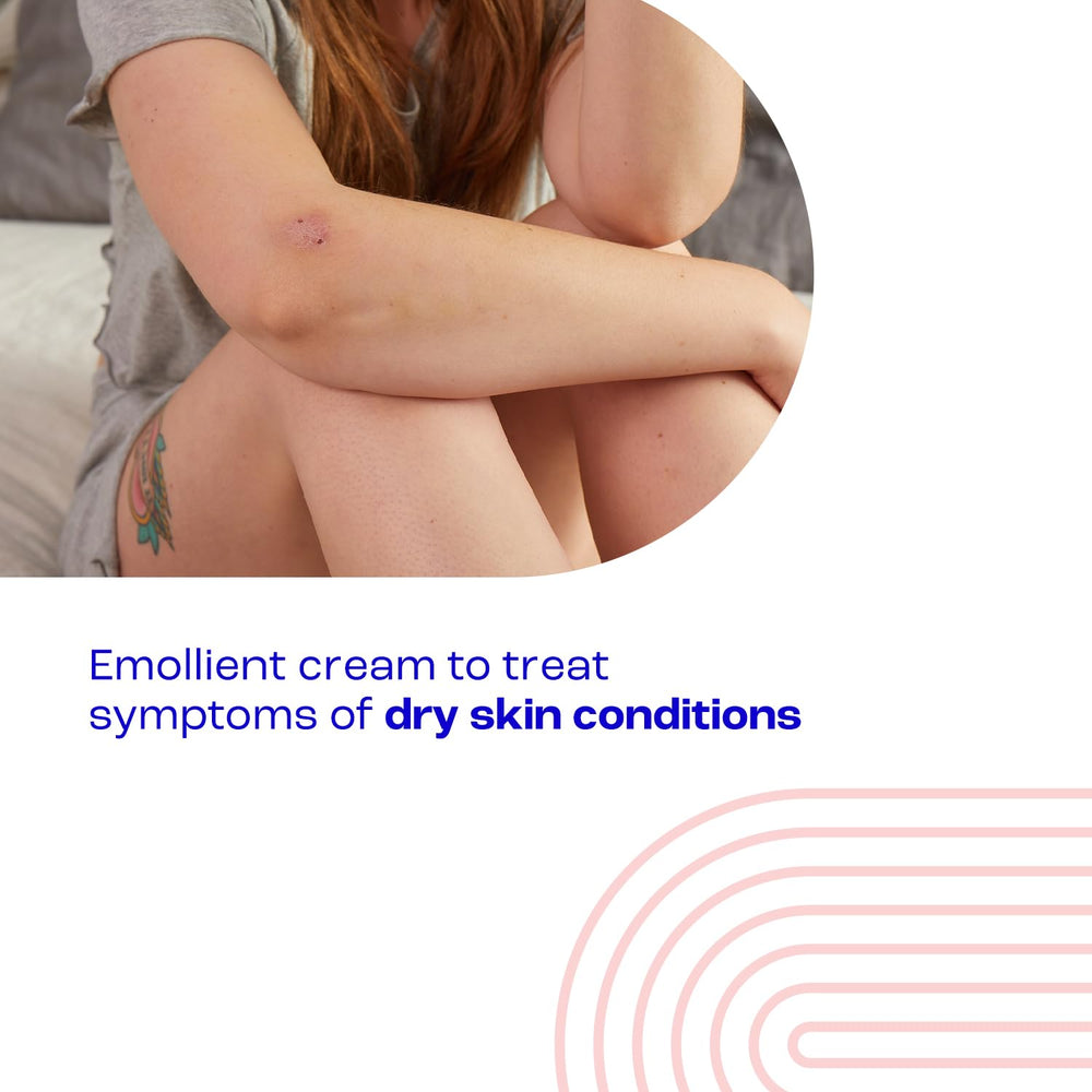 E45 Cream rapid absorption demonstrating quick skin feel improvement.