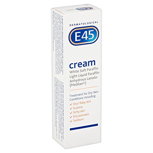 E45 Cream leaves soft, comfortable skin after use.