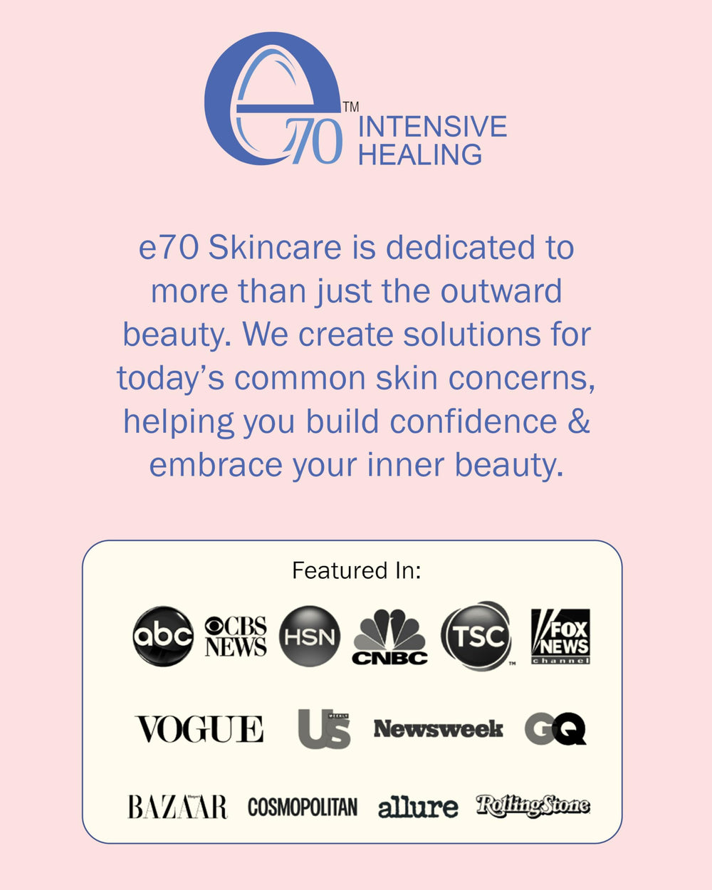 e70 Hydrated-skin close-up shows refreshed complexion