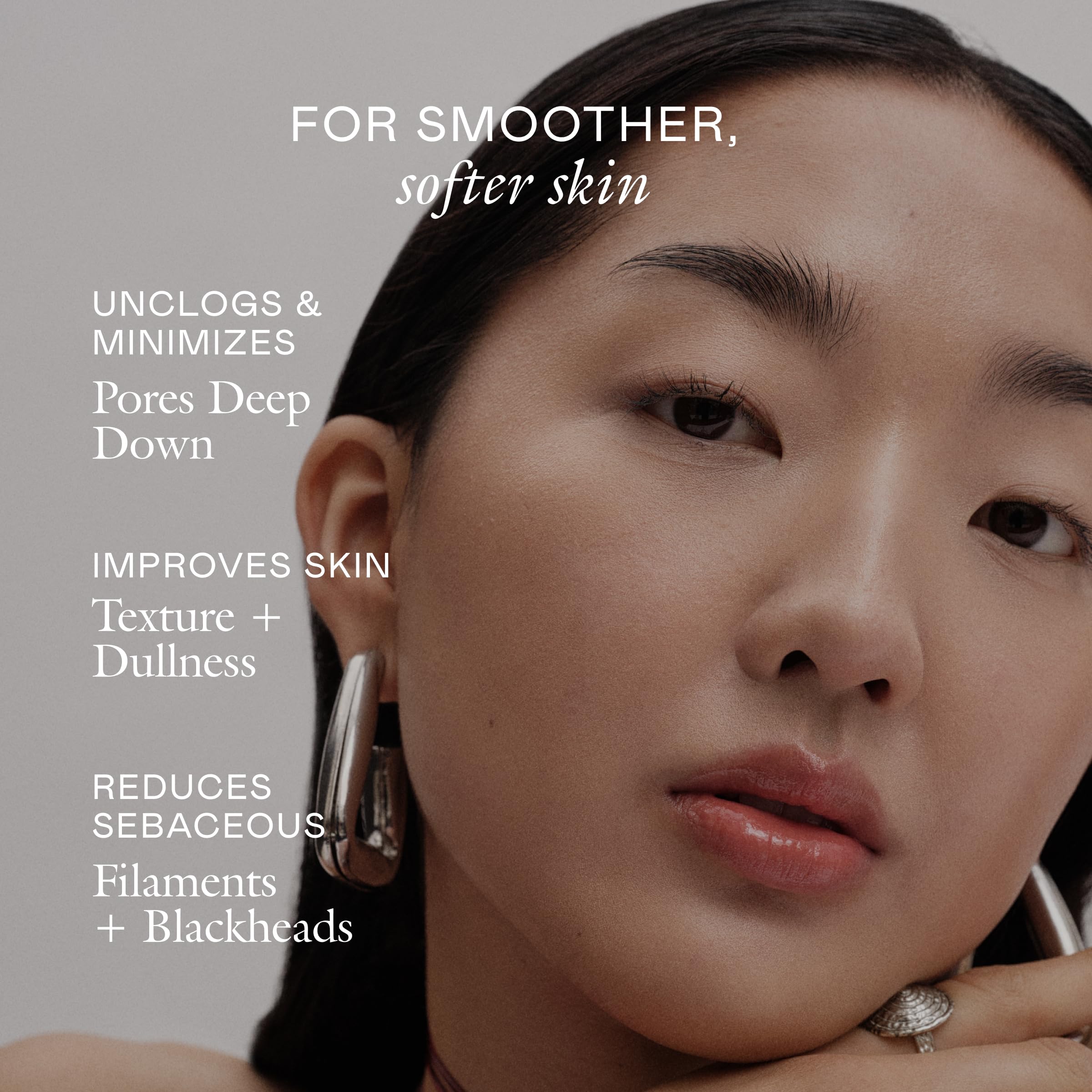 EADEM Cashmere Peel swirl on hand demonstrates daily use