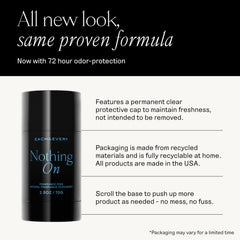 Each & Every aluminum-free deodorant close-up texture shows a smooth glide for gentle application.
