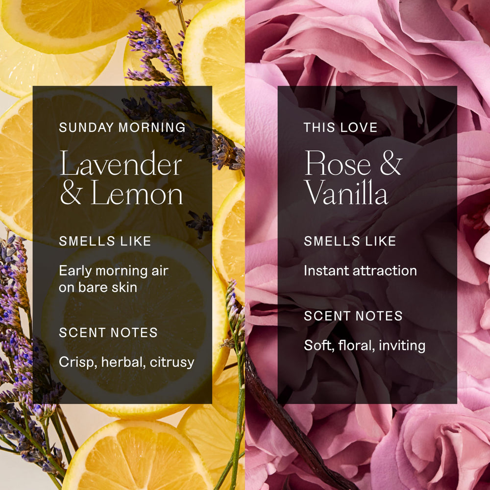 Closeup of natural ingredients in Each & Every deodorant emphasizing plant-based formula.