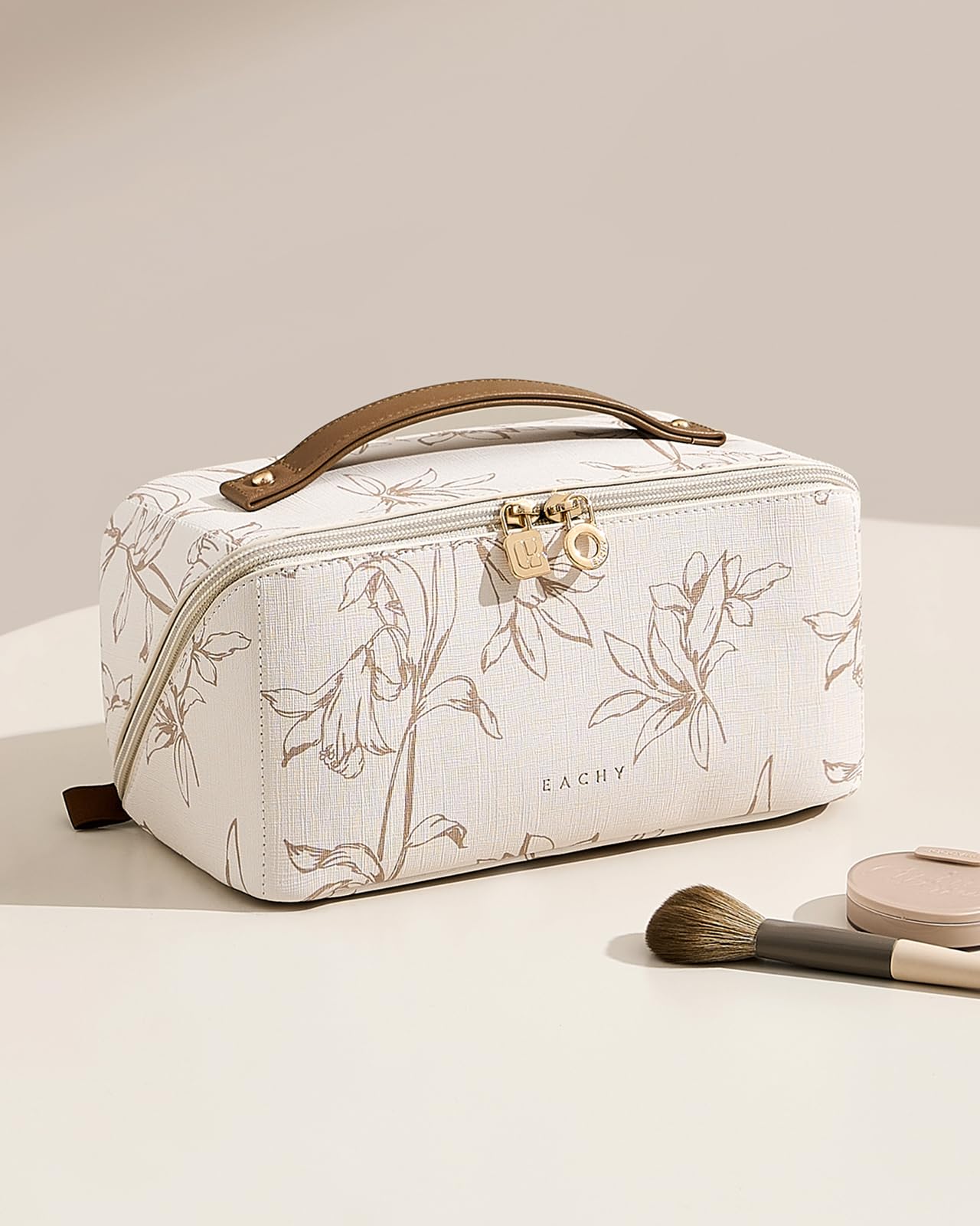 Eachy travel makeup bag is ideal for daily use and short trips