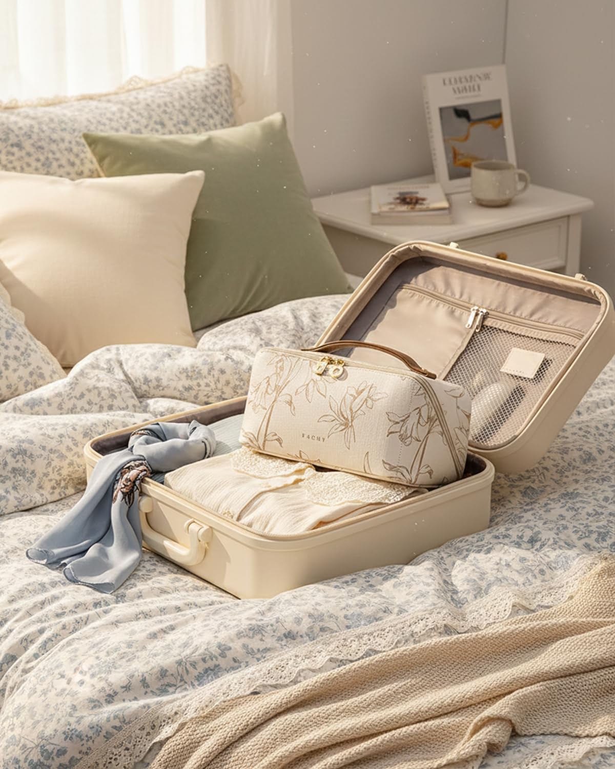 EACHY Travel Makeup Bag gift-ready packaging suitable for gifting.