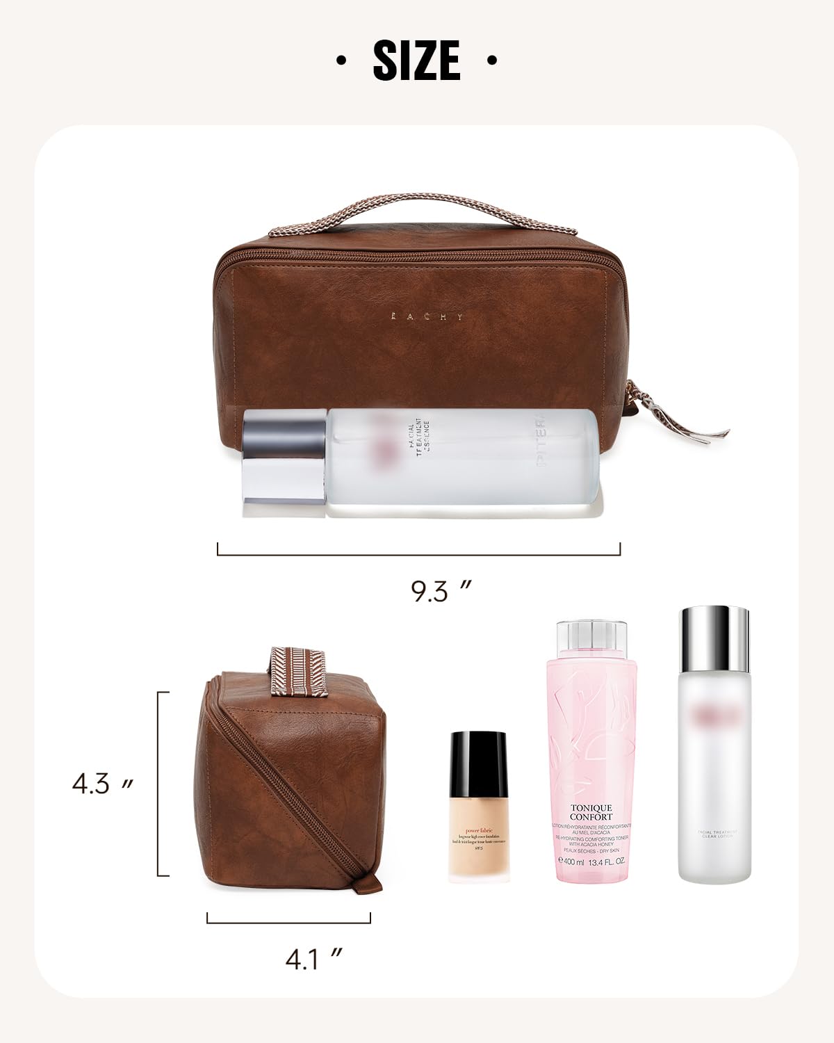 EACHY travel bag with grab handle for easy carrying
