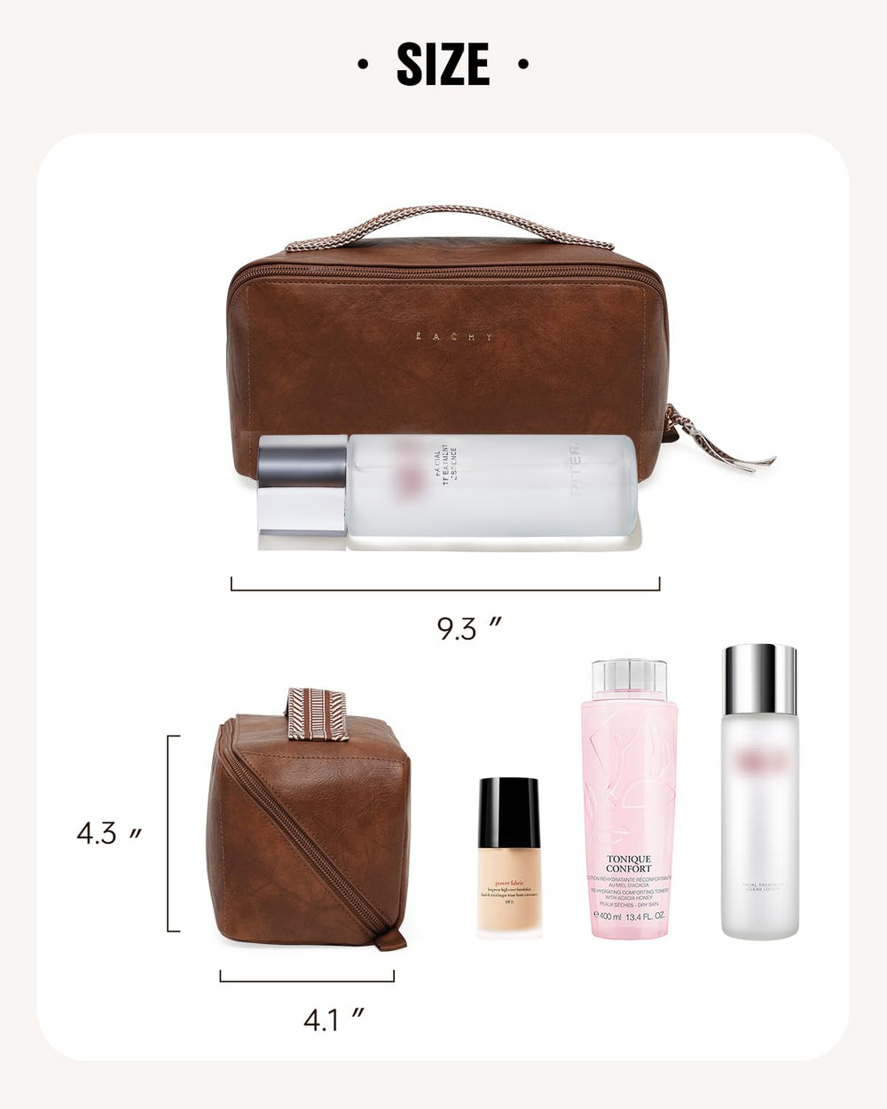 EACHY travel bag with grab handle for easy carrying