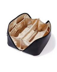 EACHY Travel Makeup Bag large-capacity holds full-size skincare and makeup on trips