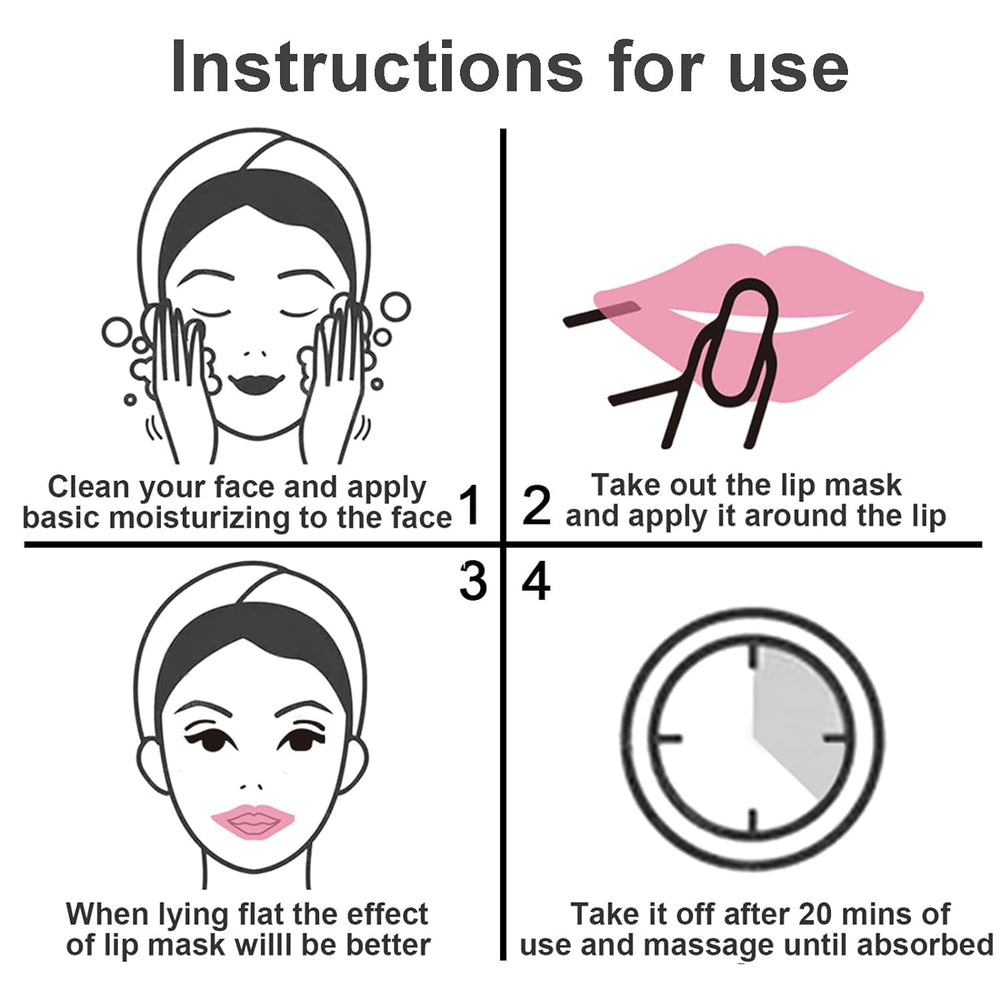 Eakroo day and night care concept with lips and eyes patches.
