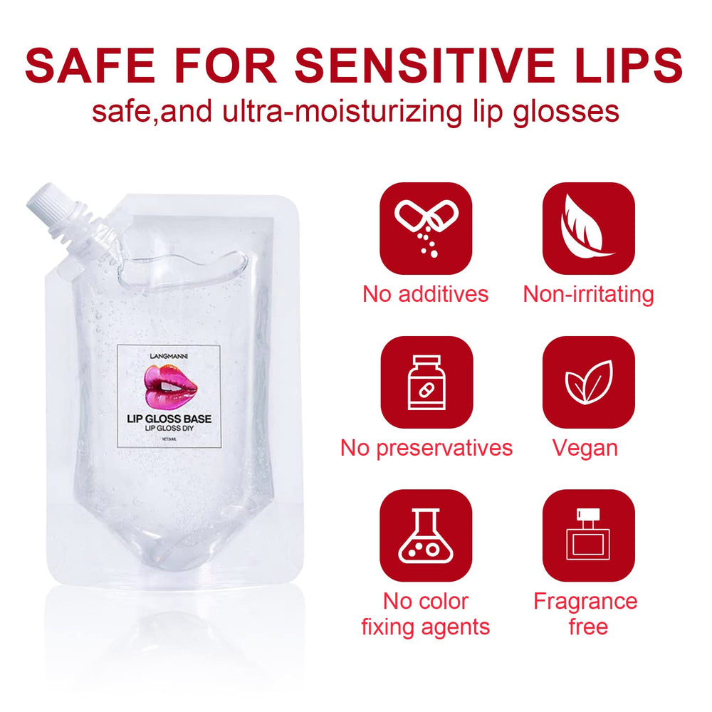 DIY lip oil creation with Eakroo lip gloss base