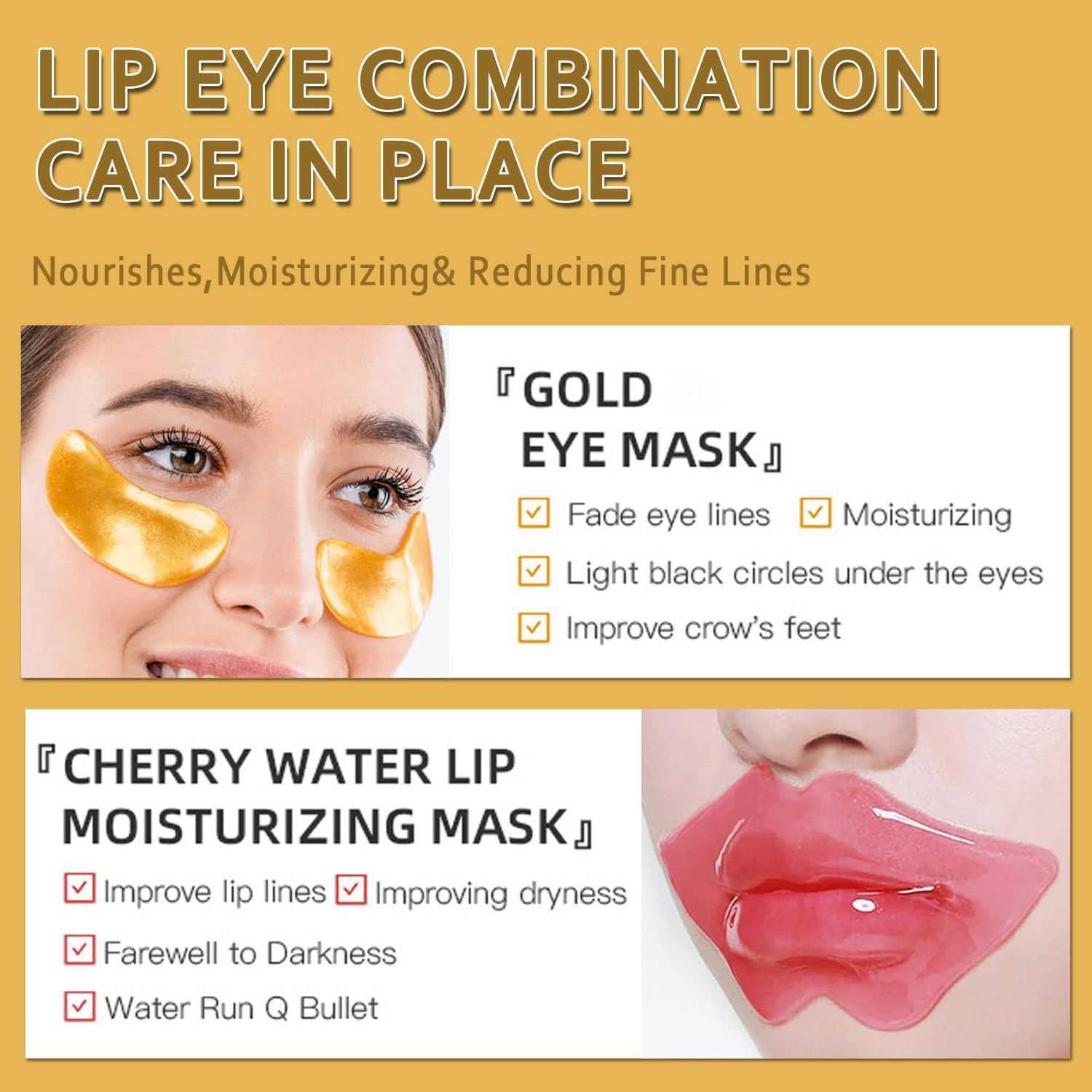 Eakroo lip mask application on lips during a simple self-care moment.