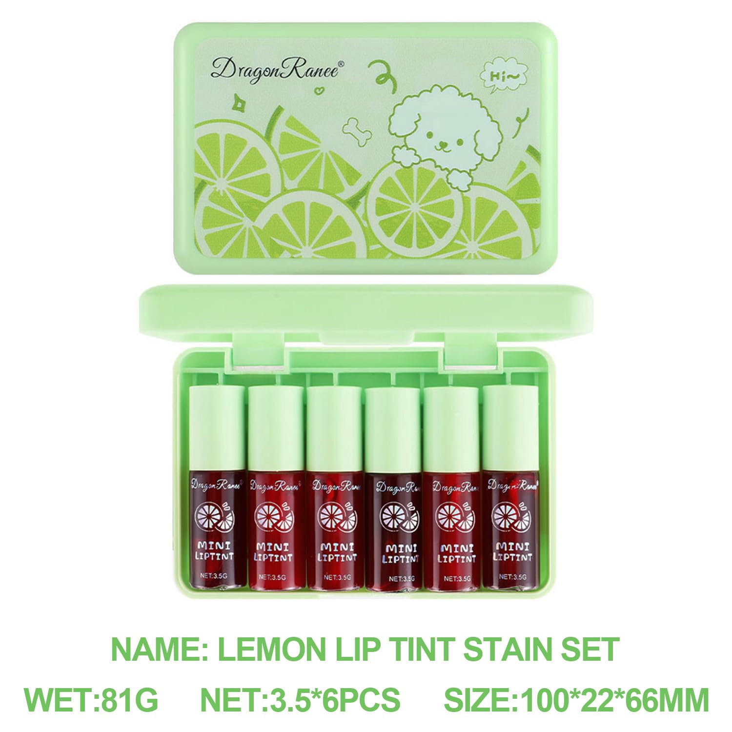 Eakroo compact case makes daily lip makeup portable and convenient.