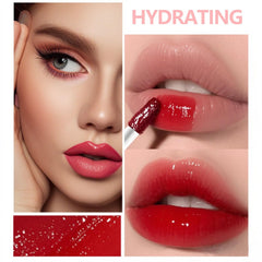 Eakroo lip tint swatches collection reveals vivid color payoff and multi-use potential.