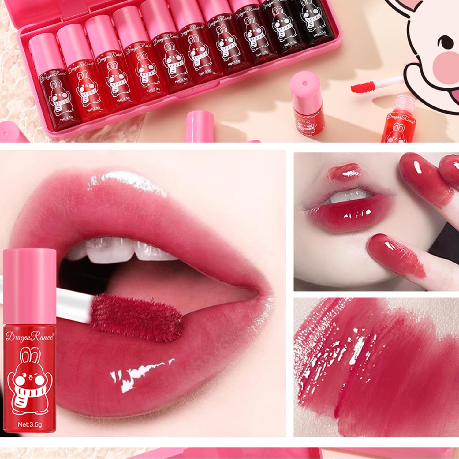 Eakroo moisturizing lip care provides lasting comfort on dry lips.