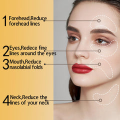 Paquete de mascarillas labiales y oculares de Eakroo para cuidado completo.