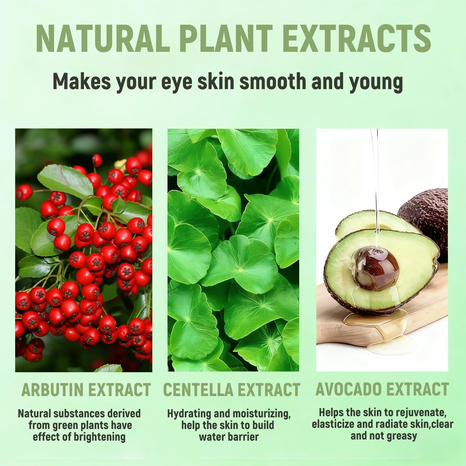 Eakroo skin-friendly formula patches suitable for daily use on delicate eye skin