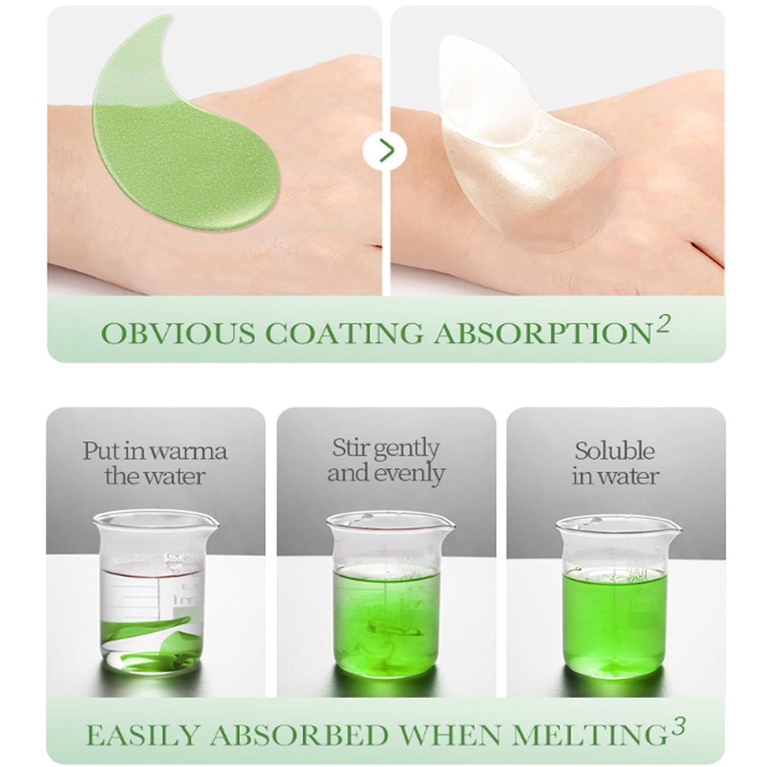 Eakroo soft gel texture eye pads comfortable wear during skincare routine