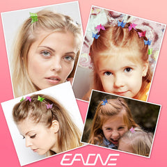 EAONE Non-slip jaw butterfly clip keeps hair in place.