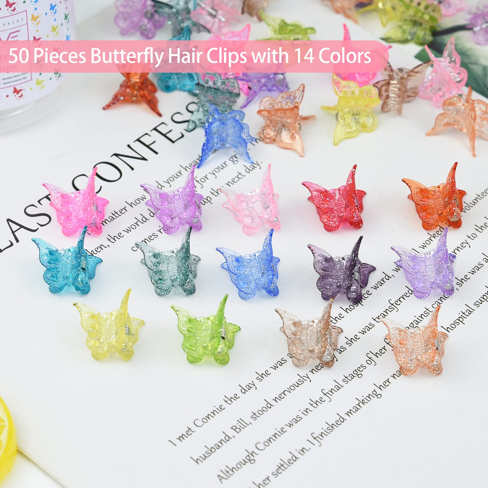 EAONE Butterfly Clip opened width 30mm for easy mini updos.