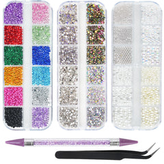 EARLMONI nail gems collection for versatile nail art and crafts.