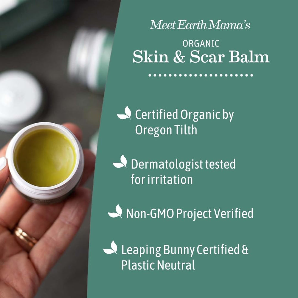 Earth Mama gotu kola ingredient promotes herbal skin care