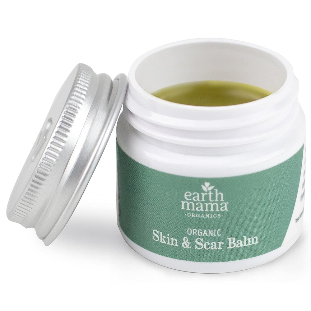 Earth Mama packaging label view with organic certifications