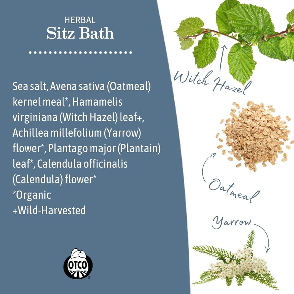 Earth Mama Sitz Bath instrucciones de uso para la rutina diaria.