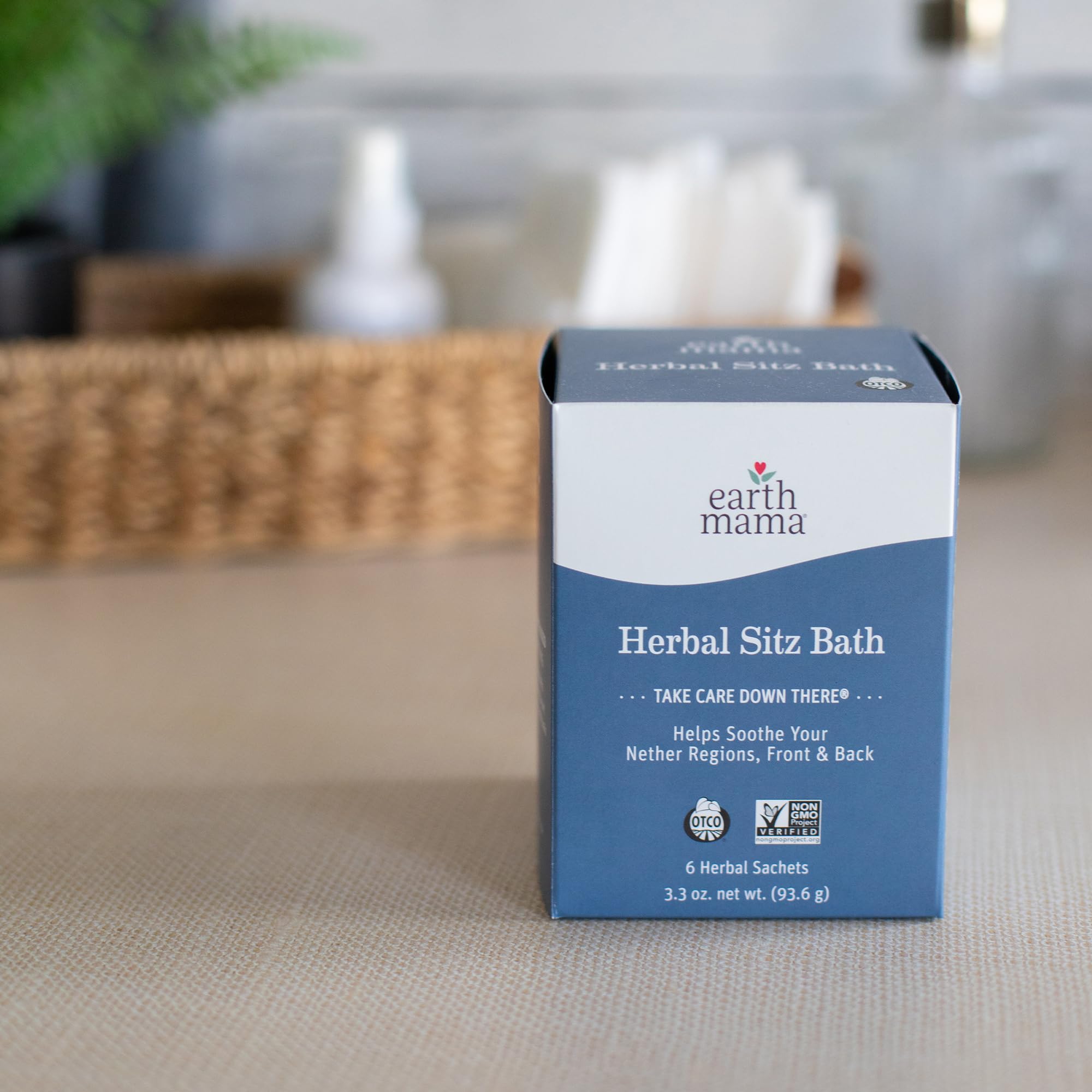 Earth Mama Sitz Bath opción segura para embarazo y postparto.