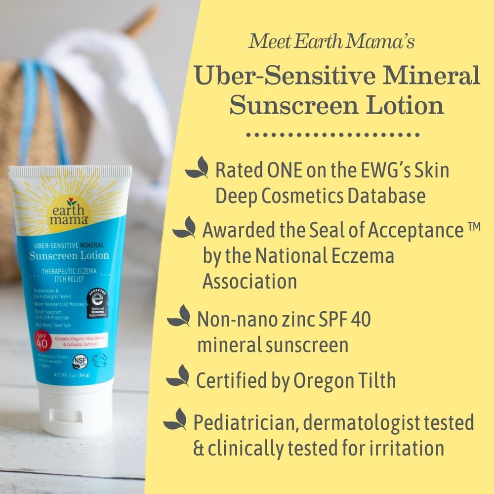 Earth Mama Uber-Sensitive: aplicación manual, aplicación suave para toda la familia.