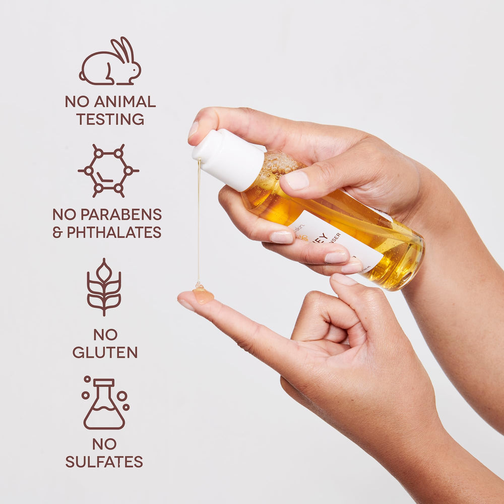 Earth To Skin Manuka Honey, envase con glicerina, soporte de la barrera de humedad