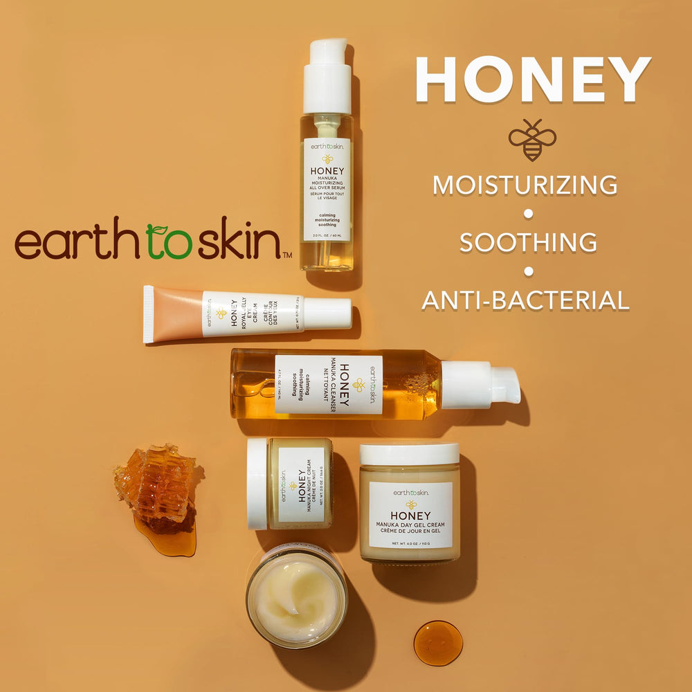 Earth To Skin Manuka Honey, manos aplicando producto, ritual diario suave