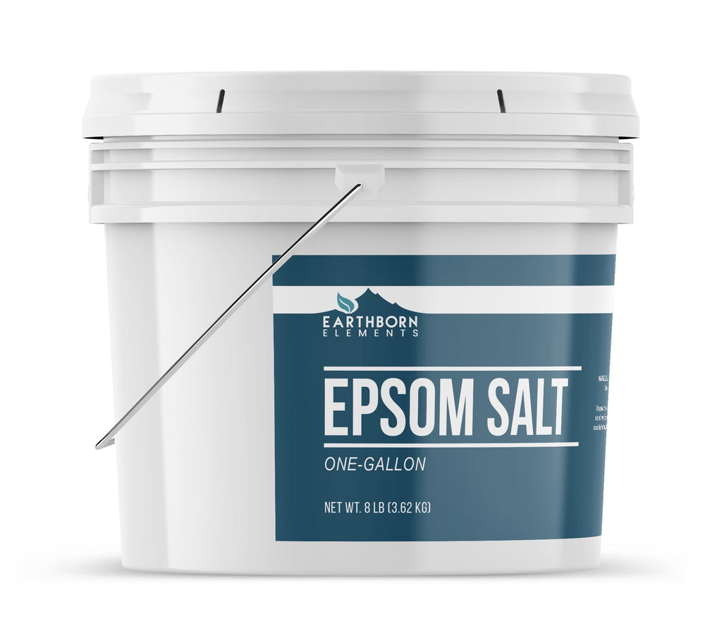 Earthborn Elements Epsom Salt dissolves quickly in water for fast, soothing soaks.