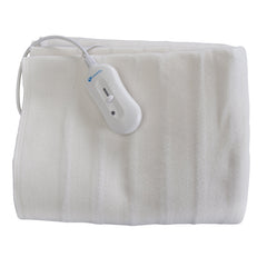 EarthLite Bodyworker's Choice warmer on a massage table provides cozy warmth for clients.