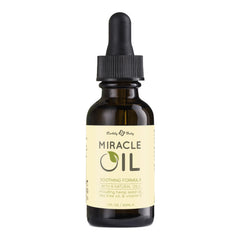 Earthly Body Miracle Oil: botella clara para hidratación suave de la piel