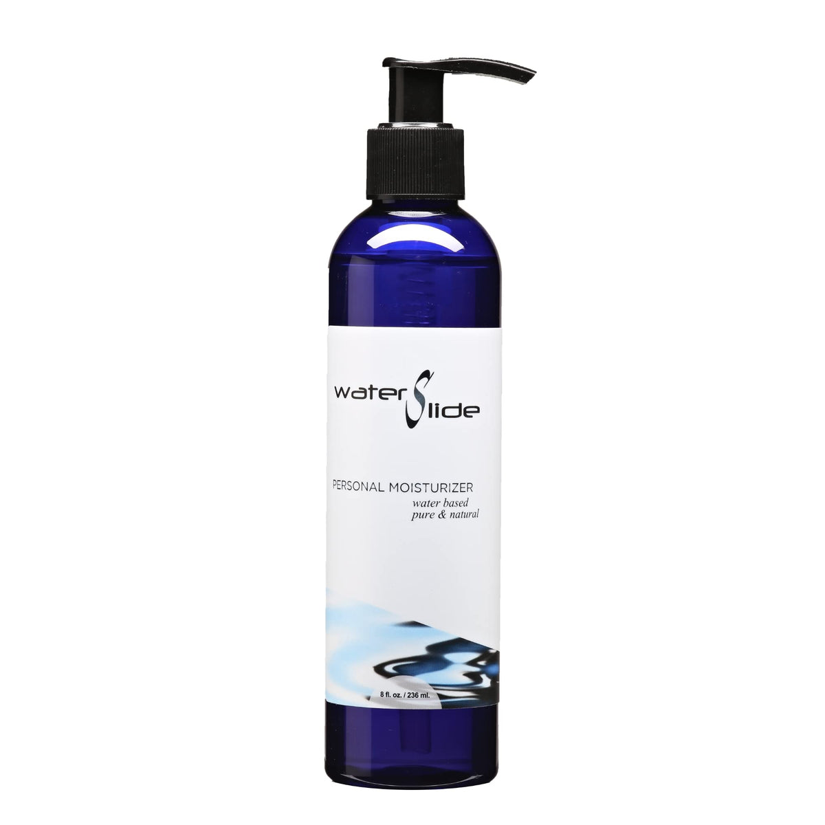 Earthly Body WaterSlide botella de 8 oz deslizamiento suave para uso diario